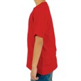 thumbnail image 2 of Ola Mari Unisex Kids Crew Neck T Shirt, Large, Red, 2 of 4