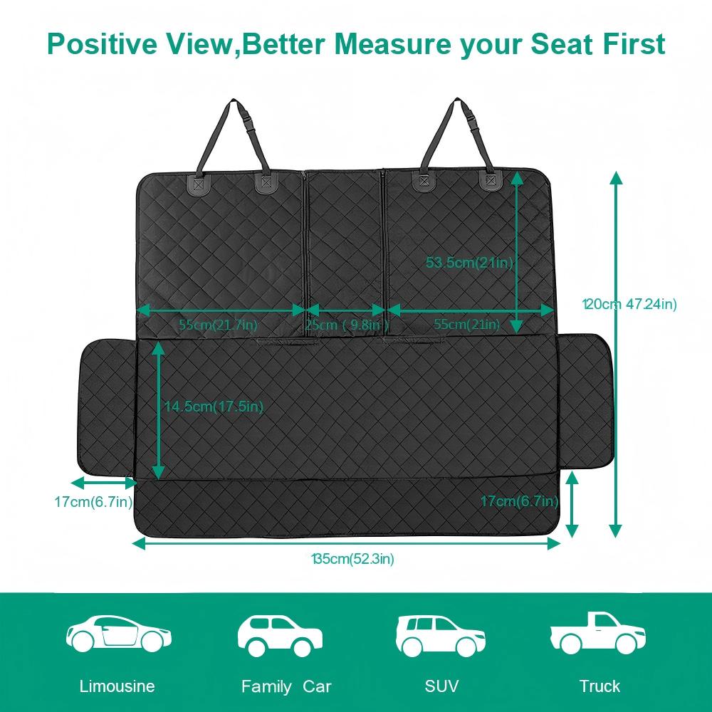 ANOSOSPECIAL Waterproof Dog Car Seat Cover photo 2