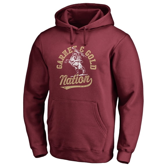 Men's Garnet Florida State Seminoles Hometown Collection Pullover Hoodie