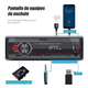 thumbnail image 5 of Auto Estereo Bluetooth Mp3 Radio Manos Libres Aux Fm Sd Usb Negro, 5 of 5