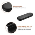thumbnail image 4 of Uxcell Metal Tin Box Containers, 5Pcs6.9x2.4x0.7 Inch Black Rectangular Empty Hinged Tins Box for Brushes, 4 of 6