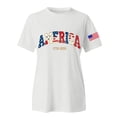 thumbnail image 4 of MEICHEN Women's Retro 250th Anniversary Casual T Shirt Flag Patriotic Shirt Summer Cotton Short Sleeve Tops, 4 of 4