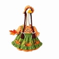 thumbnail image 2 of LEFXSMR Porch Goose Outfits, 23 Inch Porch Goose Clothes Bonnet Apron Dress Set, Thanksgiving Decorations for Farmhouse Yard Lawn Gooses Statue, 2 of 7