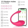 thumbnail image 3 of Vibrador inalámbrico con Bluetooth para mujer, consolador con punto G, aplicación remota, Control, ropa, huevo vibrante, clítoris, bragas vibratorias femeninas, Juguetes sexuales, 3 of 4