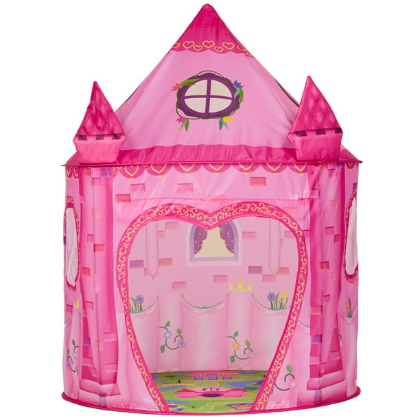 GigaPlay Princess Castle Play Tent Kids Playhouse for Indoor and Outdoor Fun