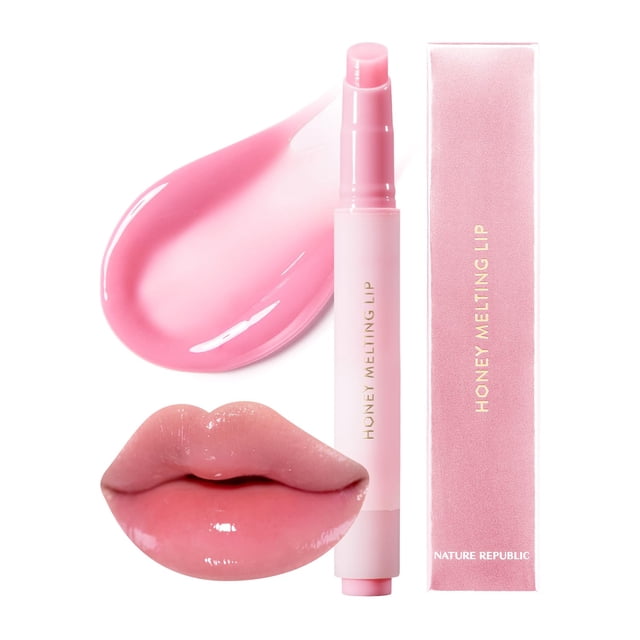 Nature Republic HONEY MELTING LIP 11-12 PLUMPING (11 rosa transparente)