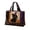 A002- Style B, variant on Halloween Tote Bag with Quilted ing,Spooky Gothic Fabric Carryall for Autumn Fall Shopping,Vintage Padded Purse for Her,1 Piece