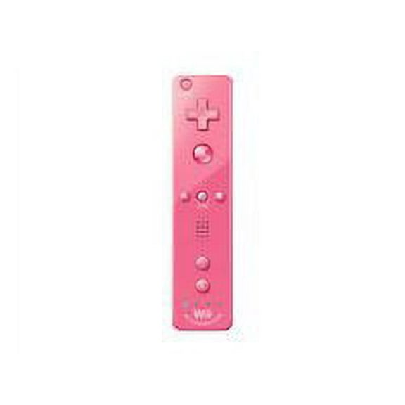 Pre-Owned NINTENDO Wii Remote Plus - Remote - wireless - pink - for Nintendo Wii