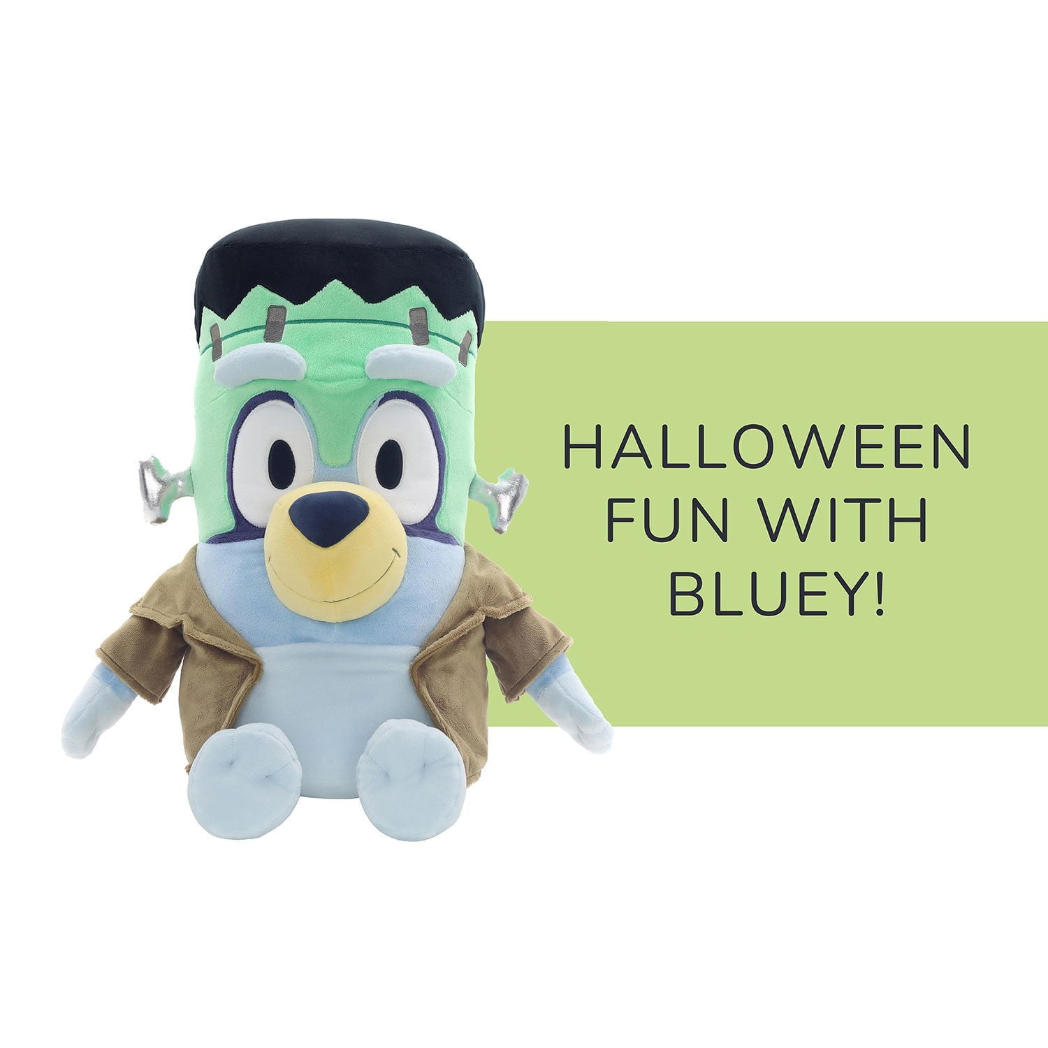 Halloween Bluey in Frankenstein Costume Plush
