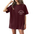 thumbnail image 4 of Women's 250th Anniversary USA Shirt Independence Day Top 4th of July Shirts America 250 Merchandise Flag Graphic Casual Tee, 4 of 6