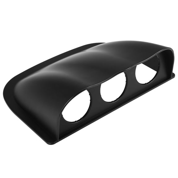 52mm 2" Triple 3 Hole Universal Console Dashboard Gauge Holder Car Meter Mount Bracket Panel Shell Black
