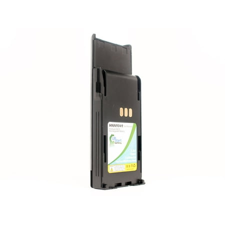 Nicd Radio Battery - Motorola P1225 Battery with Clip - Replacement for Motorola HNN9049 Two-Way Radio Battery (1200mAh, 7.5V, NI-CD)