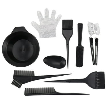 Masteelf 11pcs Hair Coloring Tools Set Hair Dye Brush and Bowl Hair Dye Kit Hair Tint Brush for Home Salon