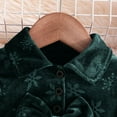 thumbnail image 7 of Atogsazn Baby Girls Dress Toddler Ruffle Long Sleeve Ribbed Dresses with Mesh Skirts Fashion Clothes 02-Green 6-9 Months on Clearance, 7 of 7