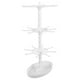 thumbnail image 5 of Organizador de joyas giratorio, soporte para collares, llaveros, expositor de pulseras, soporte de sobremesa de 3 niveles para pulseras, brazaletes y llaveros., 5 of 7
