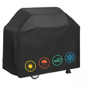 Housse de barbecue ronde, petite housse imperméable pour barbecue George Foreman GGR50B, GFO3320