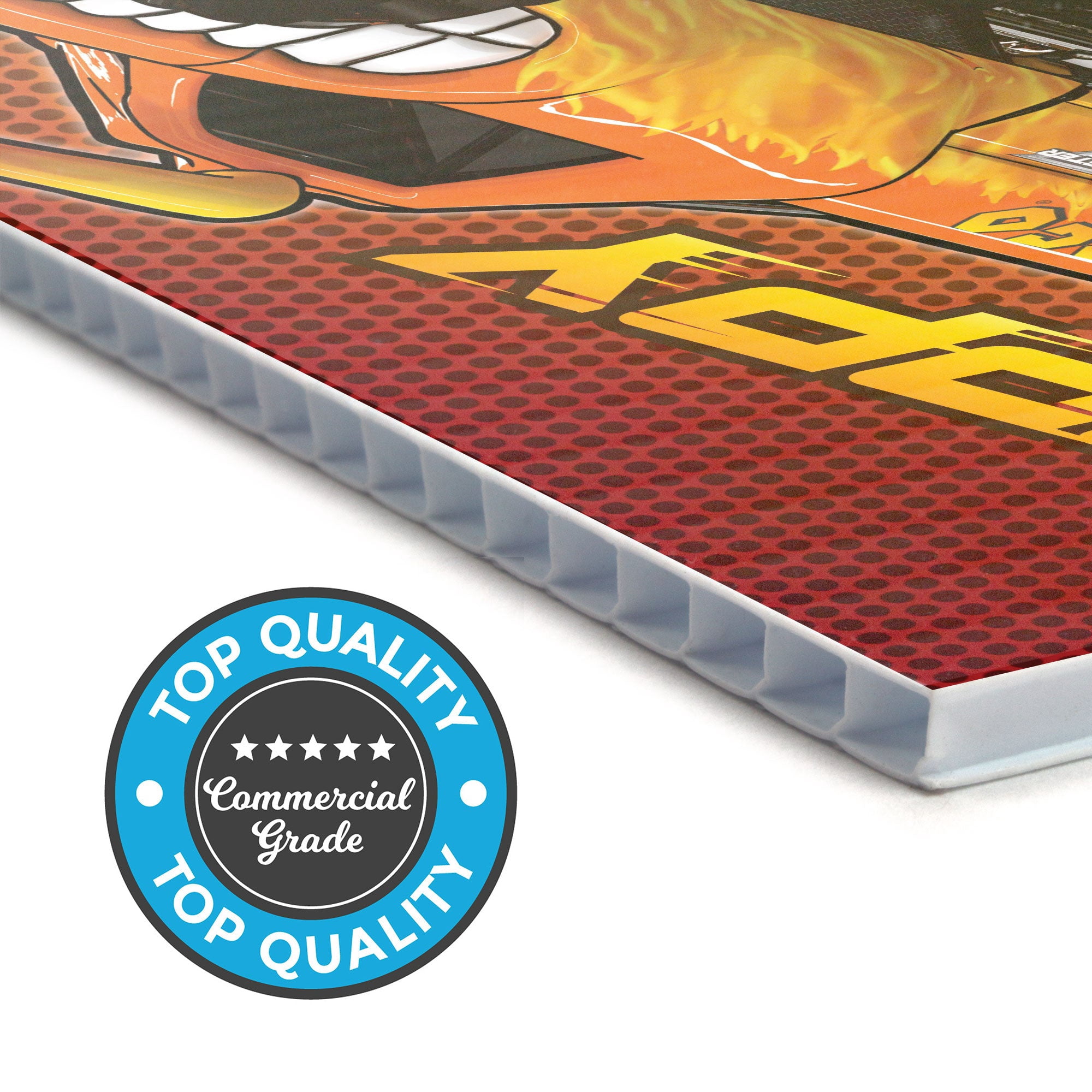 Prime Party Yard Sign, El Toro Loco Monster Jam Birthday Reusable Outdoor Decor – 15" x 20.5"