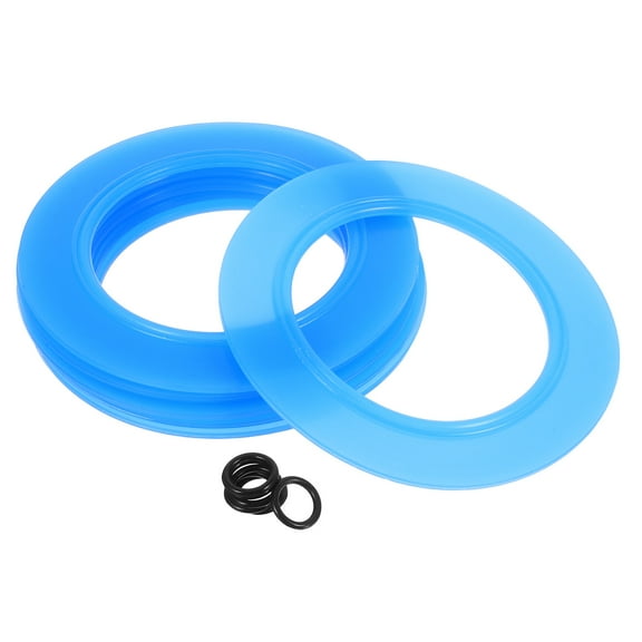 ELAYARD toilet flush seal Silicone Blue 12-Pcs
