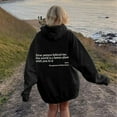 thumbnail image 4 of Dear Person Behind Me Hoodies for Women Mental Health Matters Inspirational Positive Hooded Sweatshirt with Pockets, 4 of 6