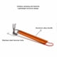 thumbnail image 5 of Toystoory Martillo para tienda de campaña, extractor de clavos, herramientas para acampar, aleación de aluminio, tamaño compacto, suministros para carpas Oro Toystoory OD031783-03, 5 of 6