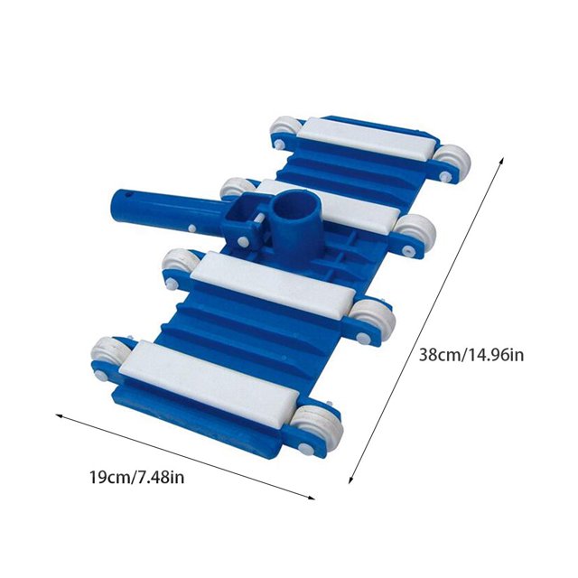 Suction Device Wear-resistance 360 Degrees 14 Inch suction head is made Spa Exquisite Connection Vacuum Head Non-slippery Pool Cleaning Tool