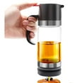 thumbnail image 1 of Dispensador de Miel de Vidrio de 12 Oz, Tarro de Miel con Asa, Dispensador de Miel Sin , Dispensador de Jarabe para Café o Té, 1 of 5
