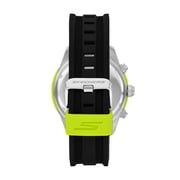 Skechers Men's SolarPro Analog-Digital Black Silicone Watch