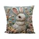 thumbnail image 2 of Easter Decoración del hogar Easter Bunny Egg-Print Pillowcase with Embroidery Inspiration Polyester Christmas Pillowcase Decoración del hogar, 2 of 6
