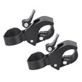 thumbnail image 1 of WRITWAA 2Pack Torch Bracket Plastic Black Ideal For Night Riding Safety, 1 of 8