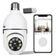 thumbnail image 2 of Cámara con Bombilla Meser 2.4GHz Wifi 1080P E27 Seguridad 360 grados, 2 of 9