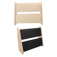 thumbnail image 2 of Almencla 2 Pcs Présentoir à Colliers Bijoux Chevalet Commode de Table Noir et Beige, 2 of 6