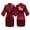 Red, variant on Womens Valentine'S Day Satin Nightgown Bride Bridesmaid Solid Silk Pajamas And Back Print, I Love My Boyfriend For Wedding Party Getting, Ice Silk Bathrobes, Home Clothes Black