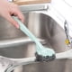 thumbnail image 4 of Aparatos de cocina, Accesorios de cocina, Cepillo para ollas de acero inoxidable con mango de madera, Cepillo de cocina, Quitamanchas para ollas, Colgable, Mango largo, Limpieza del hogar, Lavado de o, 4 of 6