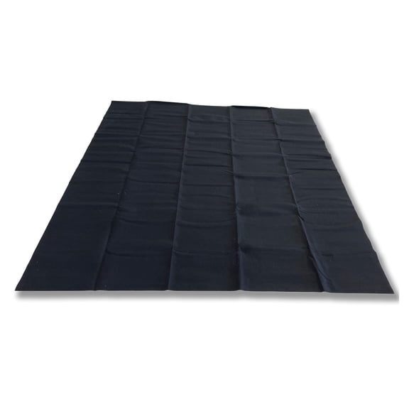 AutoFloorGuard AFG8016 8.3 Ft x 7.3 Ft Small Size Garage Carpet Mat, Black
