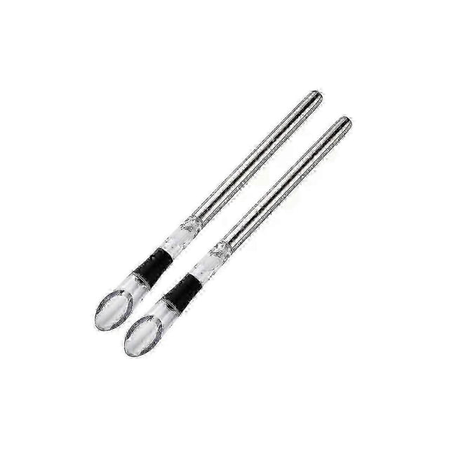 2PCS Wine Cooler Wine Bottle Chiller Stainless Steel Wine Chiller Stick Wine Decanter with Wine Aer