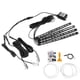 thumbnail image 3 of Luz decoración ambiente para Lámpara LED ambiental inalámbrica IP65 impermeable decoración Interior automotriz 3 uds luces con tira de Luz Higoodz Accesorio de coche, 3 of 8