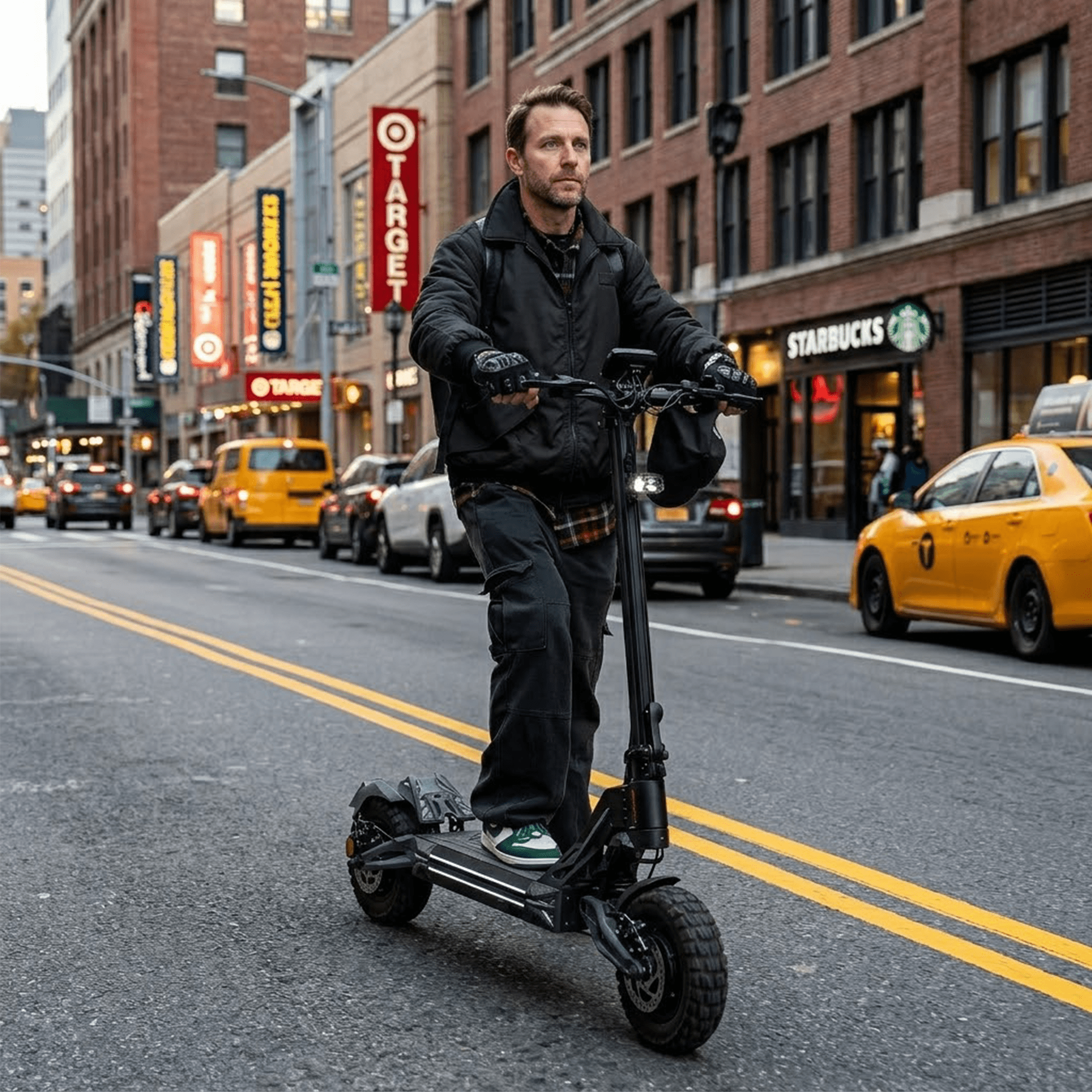 EOEOTWO K2MAX Dual Motor Electric Scooter for Adults, 4000W Peak 45MPH Fast Off-Road E-Scooter, 60V 27Ah Battery 42 Miles Range, 11" All-Terrain Tires Foldable Commuting Scooter UL2272