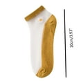 thumbnail image 5 of Lolmot Socks for Women Fashion Women Mesh Light Thin Exquisite Socks Daisy Embroidery Breathable Patchwork Comfty Female Stockings, 5 of 5
