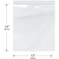 thumbnail image 2 of Plymor 13" x 15" (Pack of 500), 2 Mil Zipper Reclosable Plastic Bags, 2 of 4