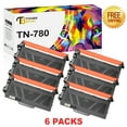 thumbnail image 1 of Toner Bank 6-Pack Compatible Toner Cartridge Replacement for Brother TN-780 Used with HL-6180DW 6180DWT, MFC-8950DW 8950DWT, DCP-825 Printer Ink Black, 1 of 8
