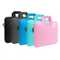 thumbnail image 2 of Hand Laptop Sleeve Bag Case 11-15.6 Inch, Upgrade Protective Computer Carrying Briefcase Compatible with MacBook, for the Business Professional Travel Commuter and Laptop Case Pink, 2 of 4