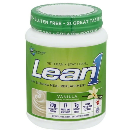 Lean1 Shake Vanilla 1.7 Pound (780 Grams) by Nutrition 53