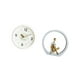 thumbnail image 5 of Reloj de pared,Reloj de pared decorativo,moderno y elegante.,Reloj de pared redondo silencioso y sin tictac,regalo,Estatua de niña,Estatuas de mujeres y niñas,figuritas decorativas elegantes, 5 of 8