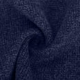 thumbnail image 5 of Lovskoo Mens Cardigan Sweater Jacket Pullover Knit Stand Collar Elastic Solid Color Half Sweater Tops Dark Blue, 5 of 5