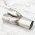 thumbnail image 4 of Colector de tubo de escape de acero inoxidable, entrada doble de 2 pulgadas, salida única de 2,5 pulgadas, 4 of 8