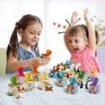 thumbnail image 4 of Atfunshop Regalos del día de San Valentín para niños con juguetes de peluche de animales, paquete de 30 mini llaveros de San Valentín y caja de regalo de corazón a granel para niños pequeños, niñas, n, 4 of 5