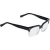 Pomy Eyewear Rx-able Eyeglass Frames Romane Black Mist