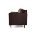 thumbnail image 3 of Sofá Love Seat 2 Plazas Lino Chocolate Modelo Fallon, 3 of 7