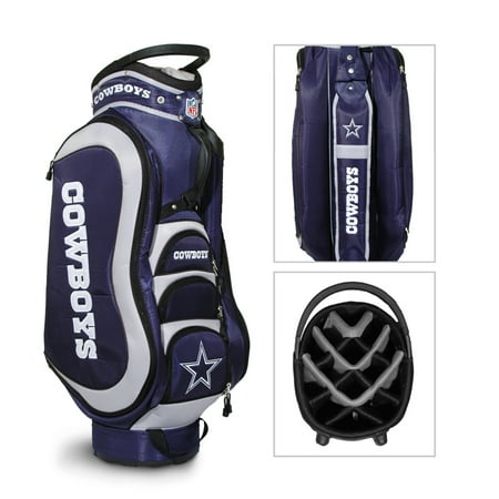 Dallas Cowboys Official Nfl Medalist Cart Bag By Team Golf 32335 Dallas Cowboys Official Nfl Medalist Cart Bag By Team Golf 32335
