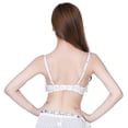 thumbnail image 3 of Sujetador de danza del vientre Sunnimix para mujer Sparkle Lentejuelas Borla Blanco, 3 of 8